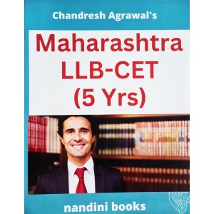 Chandresh Agrawal's Maharashtra LLB-CET (MH-CET 5 Years | Yrs) by Nandini Books | Priyanka Prakashan 